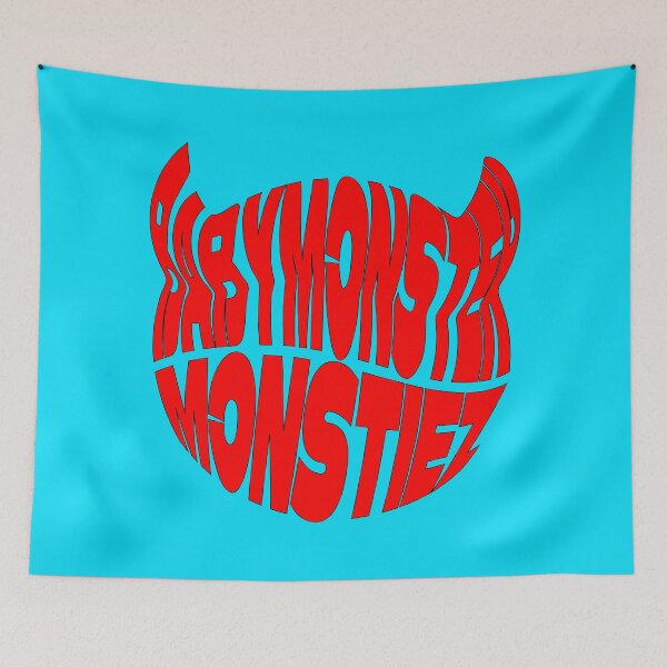 Item preview, Babymonster x Monstiez logo Red ver. kpop designed and sold by ShiroHero.