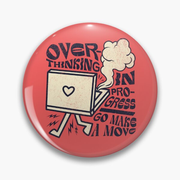Item preview, Overthinking In Progress Motivation designed and sold by Oniyasha.