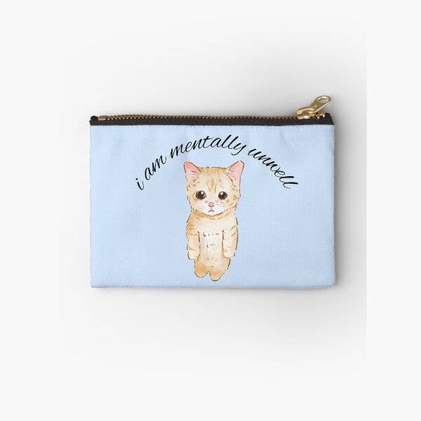 Item preview, "I am mentally unwell" cat designed and sold by dianna44.