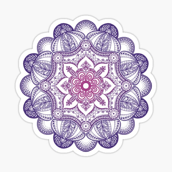 Mandala 1 Sticker
