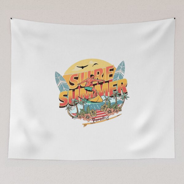 Item preview, Vintage Surf Summer Paradise Design designed and sold by Oniyasha.