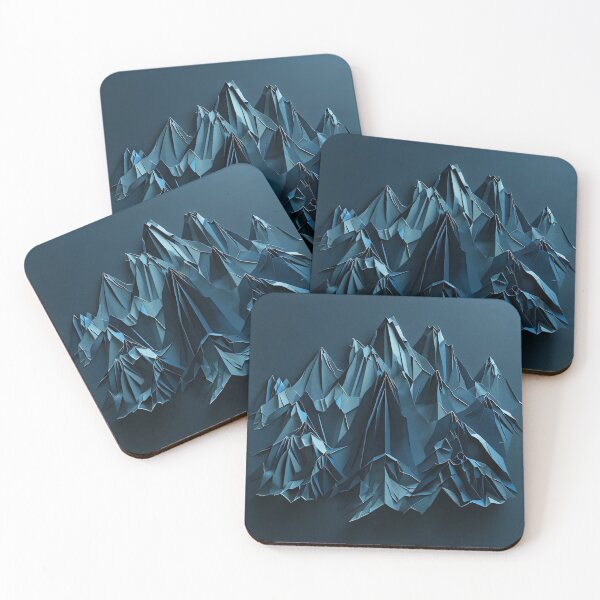 Item preview, Folded Summits designed and sold by ONYX Pixee.