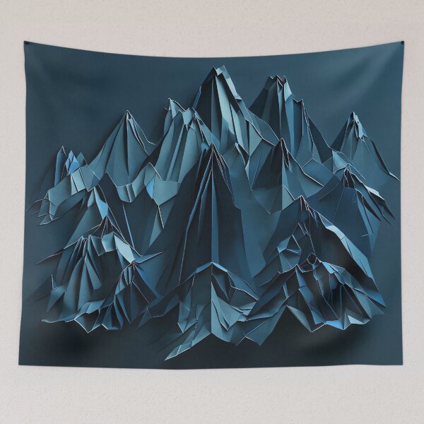 Item preview, Folded Summits designed and sold by ONYX Pixee.
