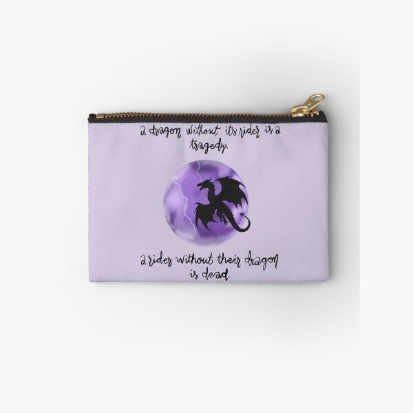 Item preview, Fourth Wing Dragon and Thunder quote designed and sold by ellealsopaints.