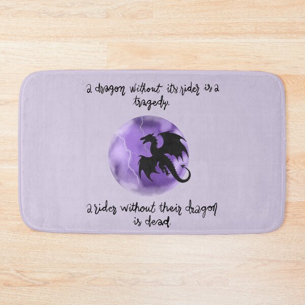 Item preview, Fourth Wing Dragon and Thunder quote designed and sold by ellealsopaints.
