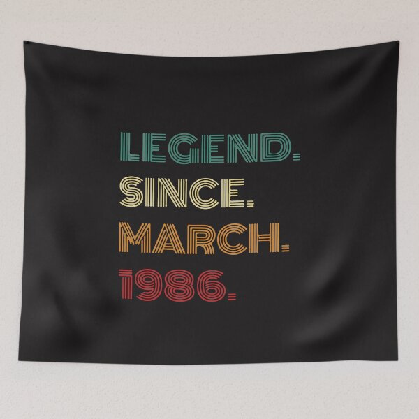 Item preview, Legend Since March 1986 Funny Science Birthday designed and sold by kiralynstration.