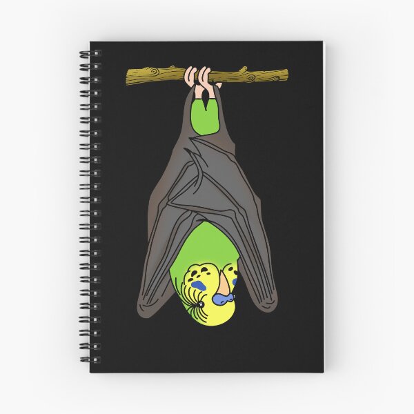 Item preview, Halloween Green Budgie Bat designed and sold by FandomizedRose.