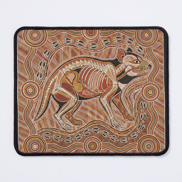 Item preview, Purinina Dreaming: Aboriginal Art Style Tasmanian Devil Art designed and sold by FreiherrPK.