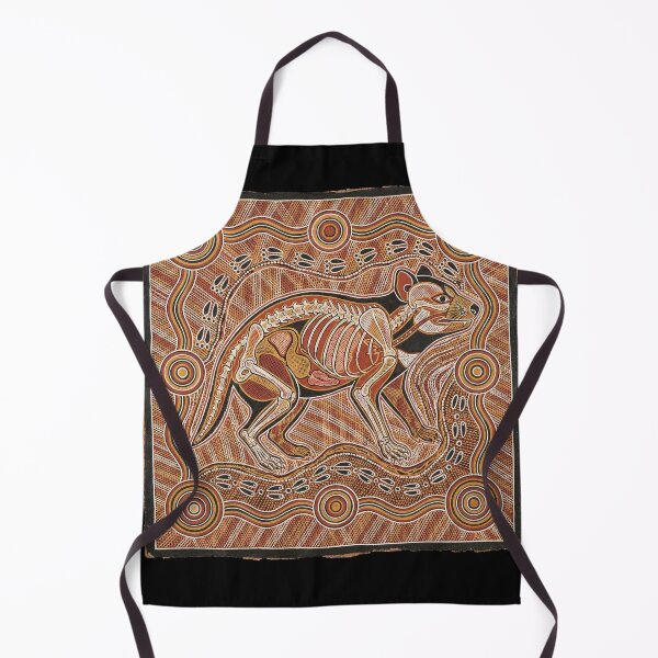 Item preview, Purinina Dreaming: Aboriginal Art Style Tasmanian Devil Art designed and sold by FreiherrPK.