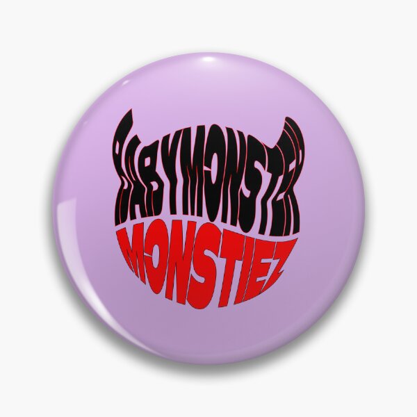 Item preview, Babymonster x Monstiez logo Black&Red ver. kpop designed and sold by ShiroHero.