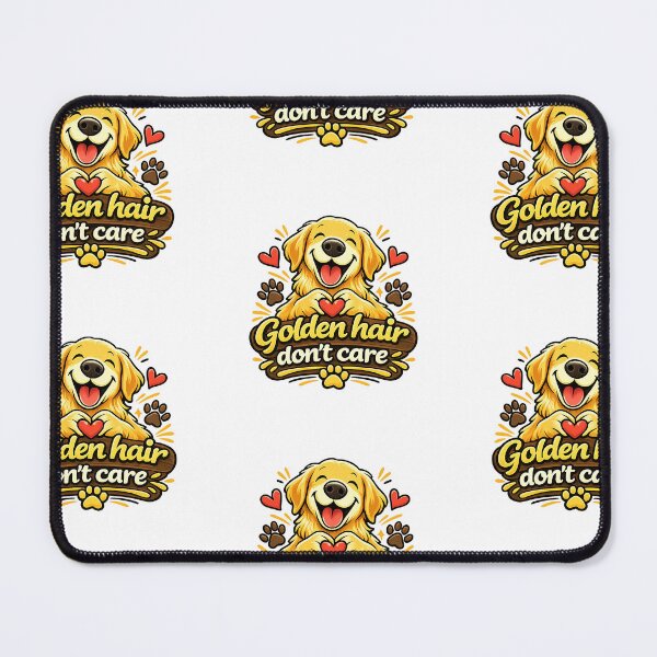 Item preview, Golden Hair Don't Care Funny Golden Retriever Gift designed and sold by WildVista.