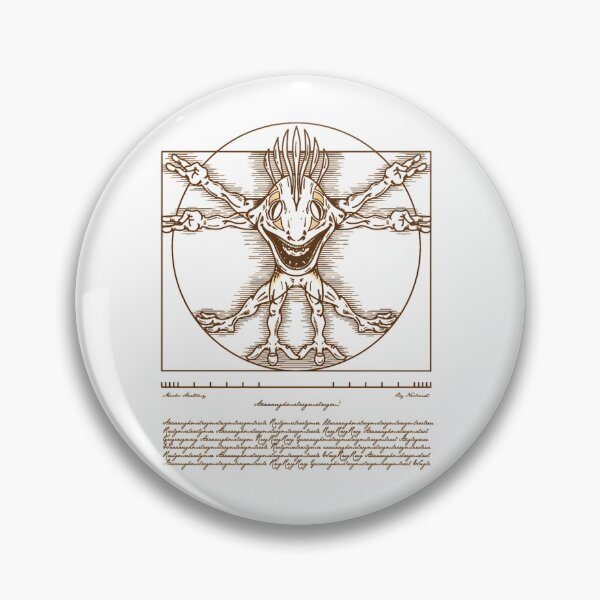 Item preview, Vitruvian Murloc designed and sold by Cyda.