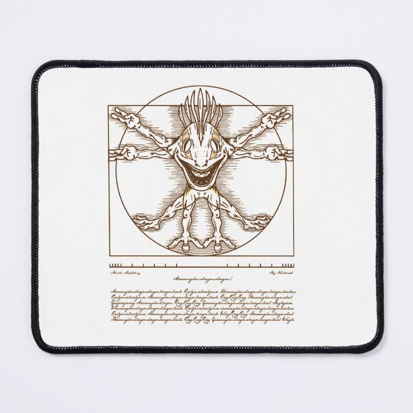 Item preview, Vitruvian Murloc designed and sold by Cyda.