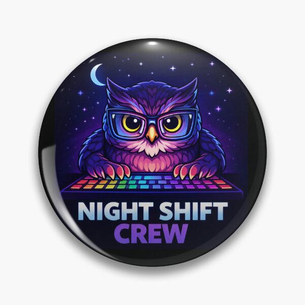 Item preview, Night Shift Crew Owl designed and sold by the-dovlat.