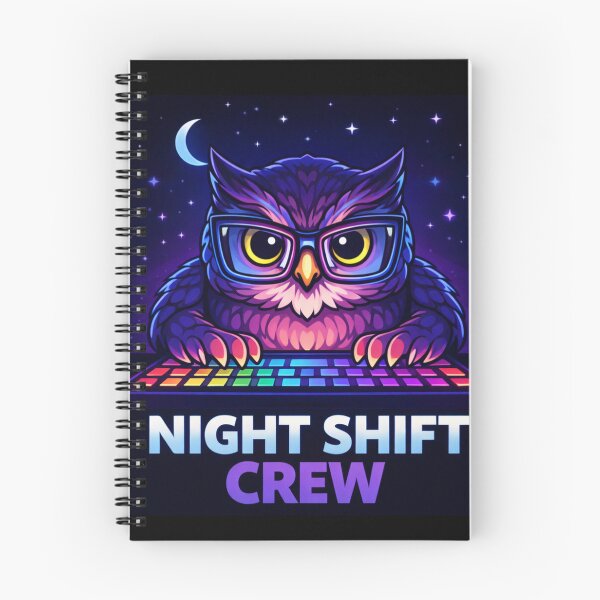 Item preview, Night Shift Crew Owl designed and sold by the-dovlat.