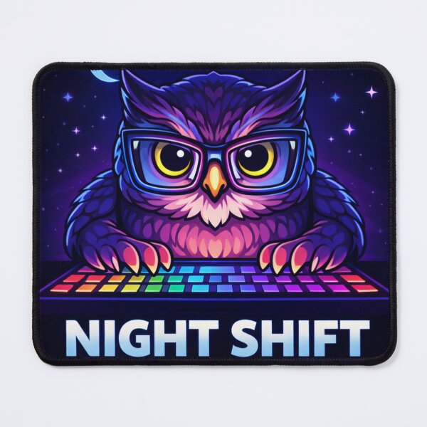 Item preview, Night Shift Crew Owl designed and sold by the-dovlat.