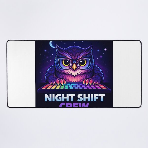 Item preview, Night Shift Crew Owl designed and sold by the-dovlat.