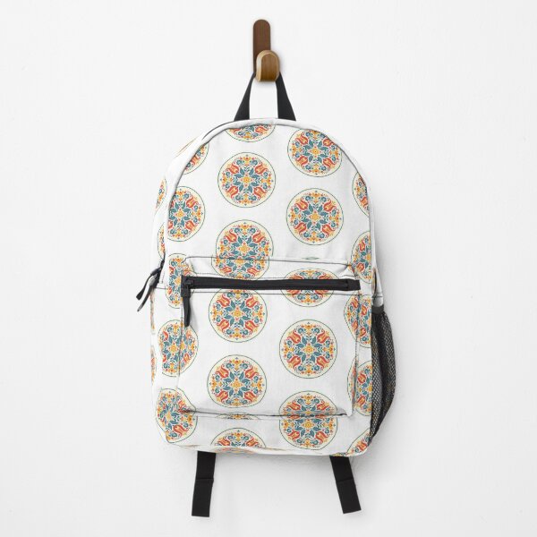 Item preview, Scandinavian Folk Art Floral Mandala – Decorative Pattern by heidiannemorris © designed and sold by FOLK ART FUSION by heidiannemorris.