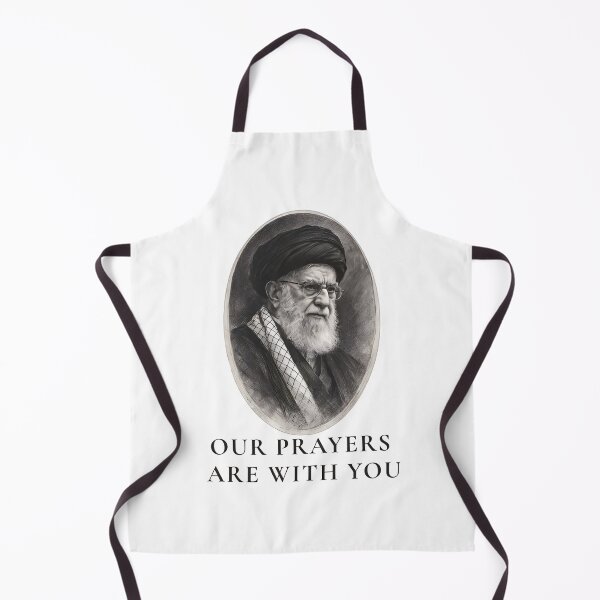 Item preview, Our Prayers Are With You, Peace Message, Iranian Heritage Solidarity, No War With Iran, Ali Khamenei designed and sold by InnerField.