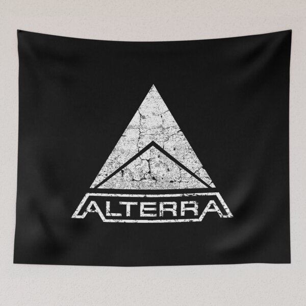 Item preview, Alterra White Logo designed and sold by DreamsIDesigner.