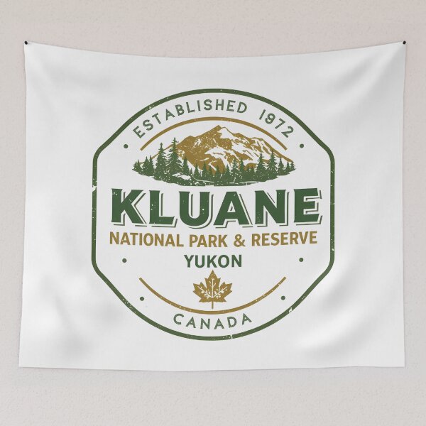Item preview, Kluane National Park and Reserve - Canada designed and sold by GoodOldVintage.