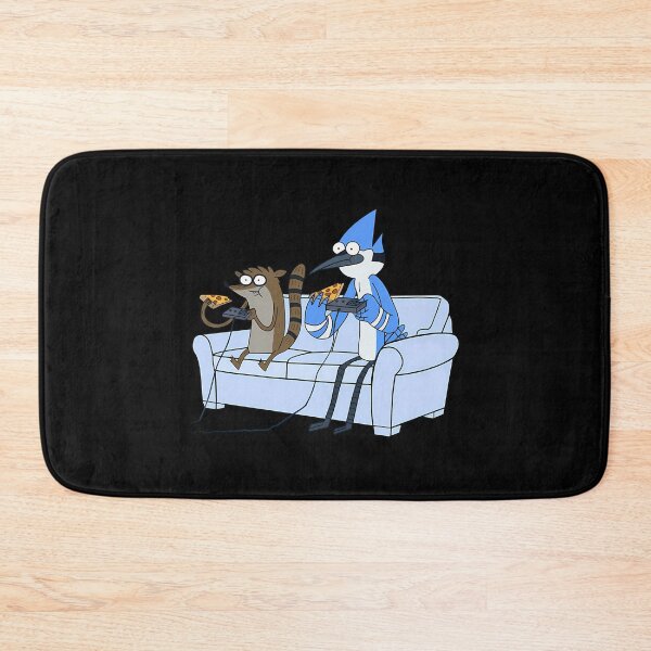 Item preview, Mordecai And Rigby Pizza And Video Games designed and sold by Cyda.