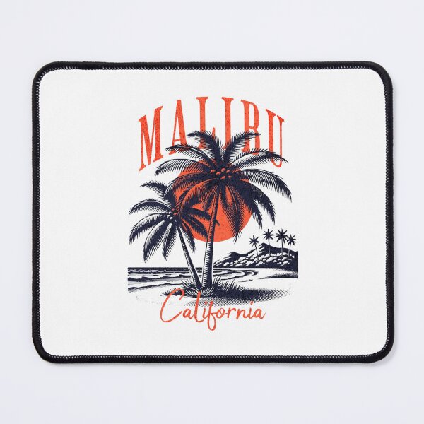 Item preview, Malibu California Vintage Beach Sunset designed and sold by Oniyasha.