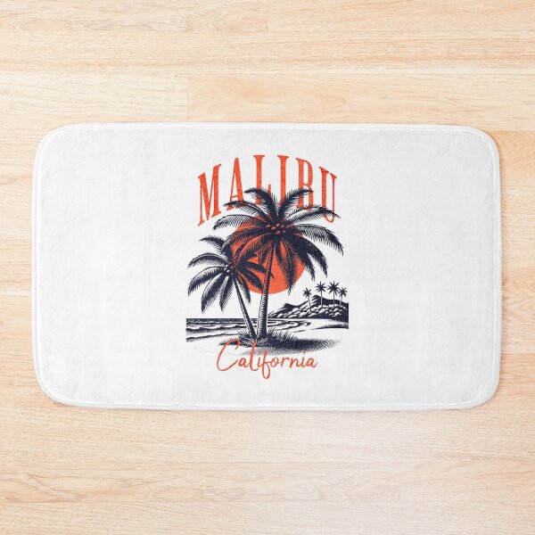 Item preview, Malibu California Vintage Beach Sunset designed and sold by Oniyasha.