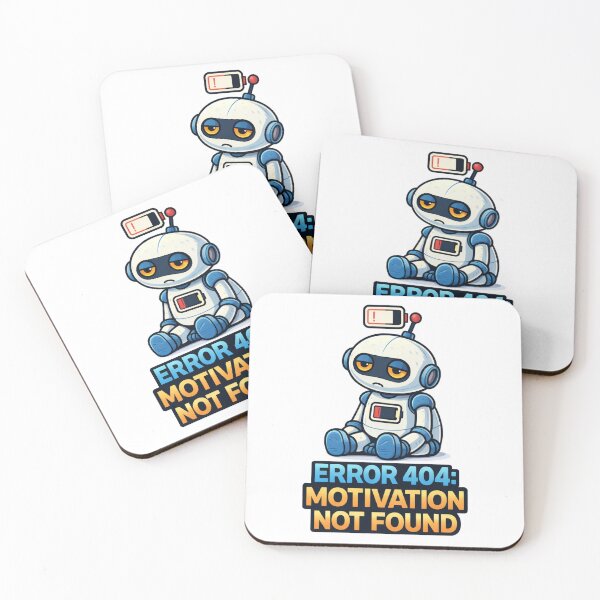 Item preview, Error 404 Motivation Not Found designed and sold by the-dovlat.