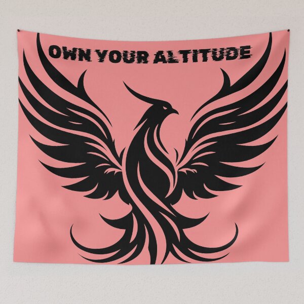 Item preview, Own Your Altitude - Majestic Eagle Art designed and sold by Mini Pixel Perfect Co..