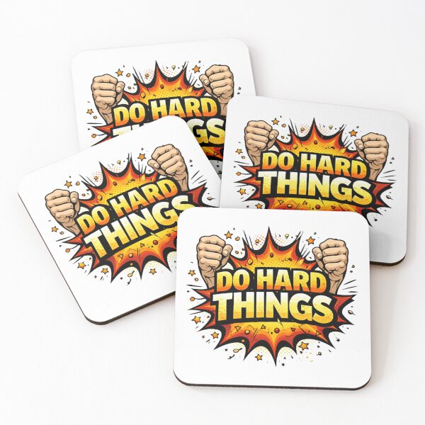 Item preview, Do Hard Things Motivation designed and sold by the-dovlat.