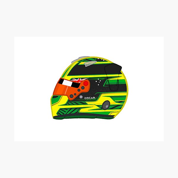 Item preview, Casco Oscar Piastri 2026 Australia  designed and sold by OriDraws.