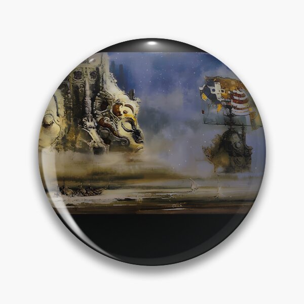 Item preview, Forbidden City 1970's Vintage Sci-Fi Art  designed and sold by shehryart.