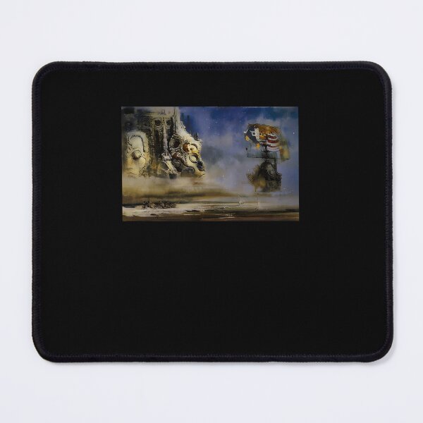 Item preview, Forbidden City 1970's Vintage Sci-Fi Art  designed and sold by shehryart.