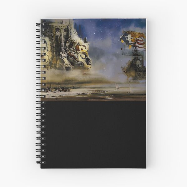 Item preview, Forbidden City 1970's Vintage Sci-Fi Art  designed and sold by shehryart.