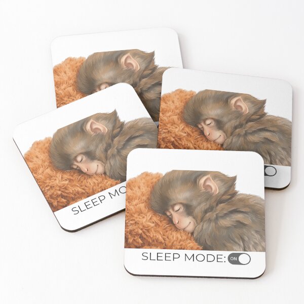 Item preview, Baby Monkey Punch Sleep Mode designed and sold by natalidesign.