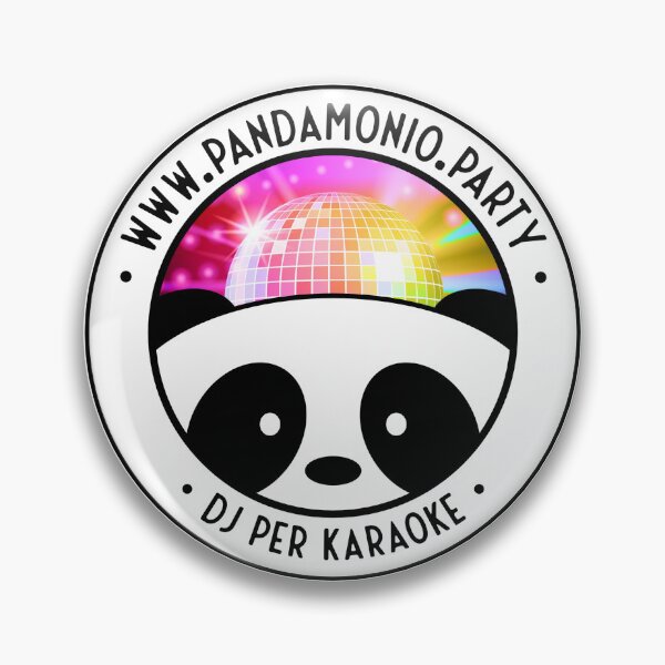 Item preview, Pandamonio Party - logo with URL designed and sold by Delta CX.