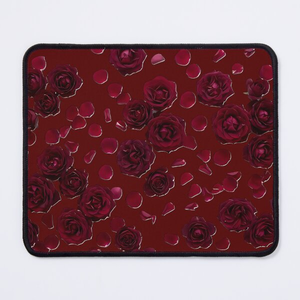 Item preview, Deep Burgundy Roses - Scattered Floral Elegance designed and sold by PawsyVibe.