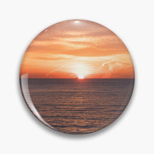 Item preview, Serendipity - Tiny Ship Kissing Omega Sunset on the Horizon designed and sold by Georgia Mizuleva.