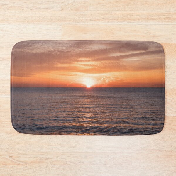 Item preview, Serendipity - Tiny Ship Kissing Omega Sunset on the Horizon designed and sold by Georgia Mizuleva.