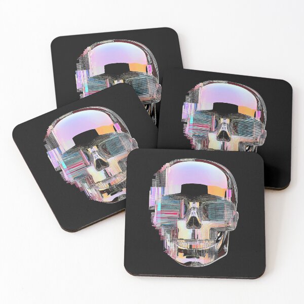 Item preview, skulll withh data glitchess designed and sold by XdbXXdbX.