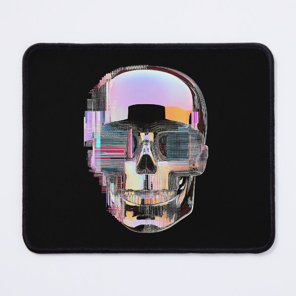 Item preview, skulll withh data glitchess designed and sold by XdbXXdbX.