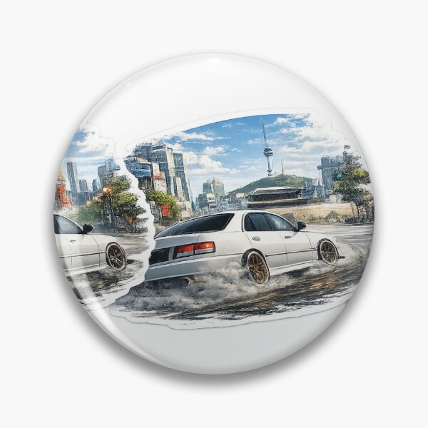 Item preview, Daylight Drift Series — VIP Sedan Urban Aesthetic Sticker designed and sold by Wander Pop Studio.