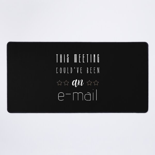 Item preview, Email Meeting - Meme designed and sold by Léni Carpentier.