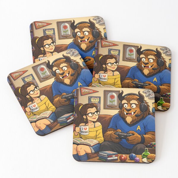 Item preview, Beauty and the Beast - Classic Fairytales by Lulu Leb designed and sold by LuluLeb.