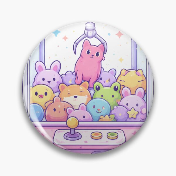 Item preview, Kawaii Claw Machine with Plush Toys – Cute Arcade Aesthetic designed and sold by DrizzyV.