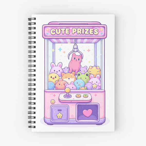 Item preview, Kawaii Claw Machine with Plush Toys – Cute Arcade Aesthetic designed and sold by DrizzyV.