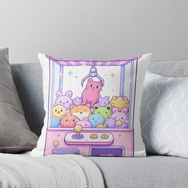 Item preview, Kawaii Claw Machine with Plush Toys – Cute Arcade Aesthetic designed and sold by DrizzyV.