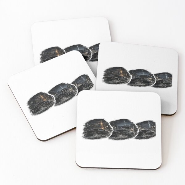 Item preview, Midnight Drift Series — Neon City VIP Sedan Sticker designed and sold by Wander Pop Studio.
