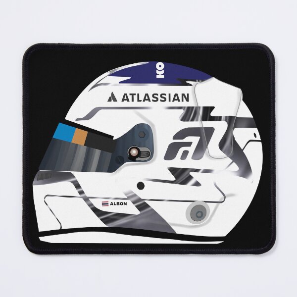 Item preview, Alex Albon F1 Helmet 2026 sticker designed and sold by Pink Polar F1.